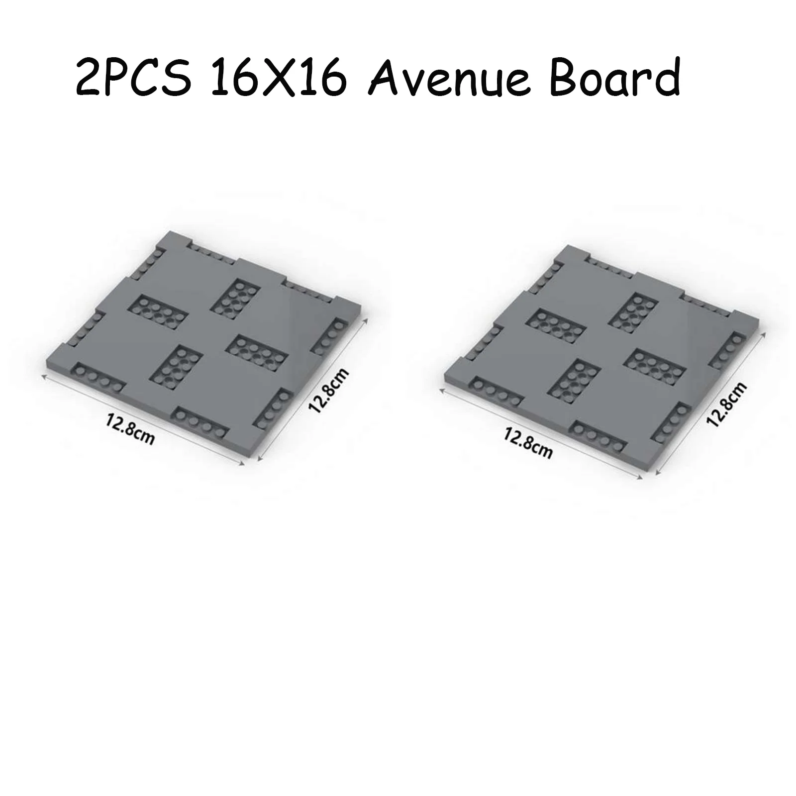 Bouwstenen Stad Road Straat Grondplaat Bakstenen Voetgangersovergang Basis Compatibel met Legoeds Puzzel Speelgoed 60301 69915 71772