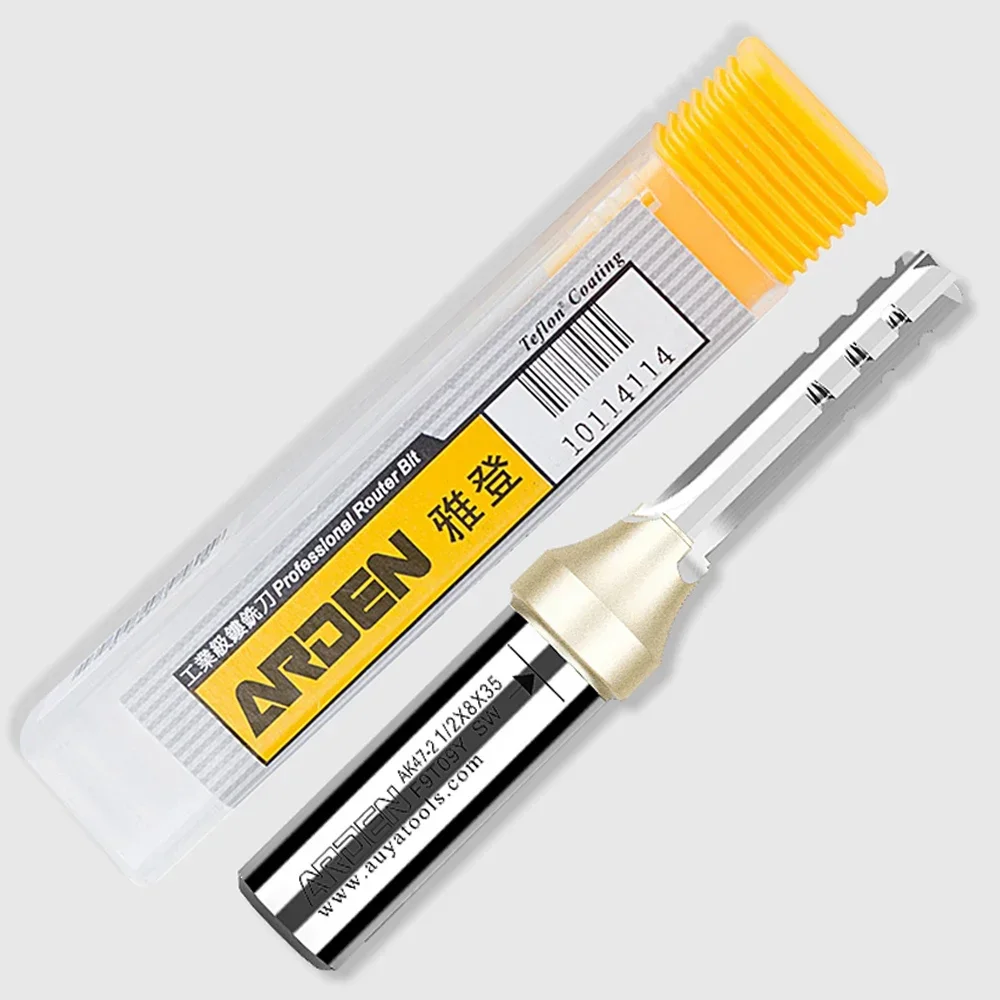 

RU Arden 3-флейтовая прямая фреза TCT 3F Режущая фреза с ЧПУ Твердосплавная фреза для дерева МДФ Многослойная ДСП