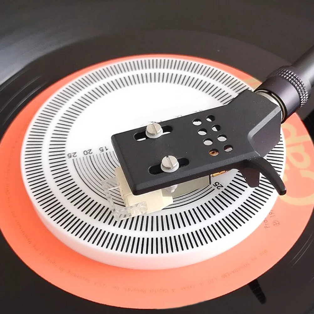 

Vinyl Record Speed Tester High-Grade Acrylic Calibration Disc For Turntable Stroboscopic Disk Phonograph Adjustment Tool