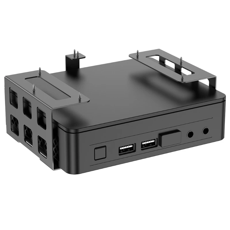Support sous le bureau, place, support d'étagère pour Console jeu MINI PC
