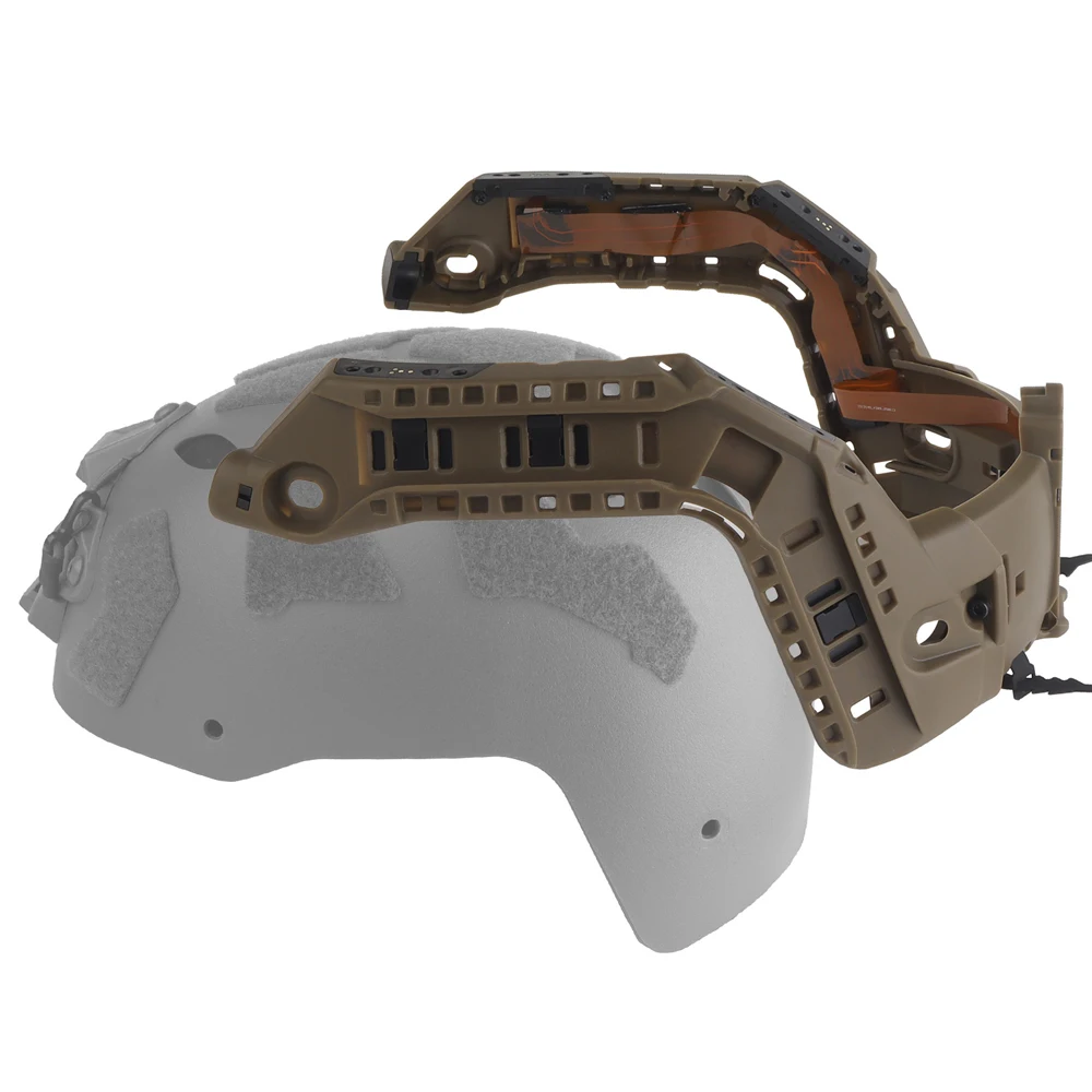 Tactical Fast Helmet ARC Rail Module Integration Outdoor Sports Hunting CS Shooting Airsoft Helmet Mount Accessories Adjustable