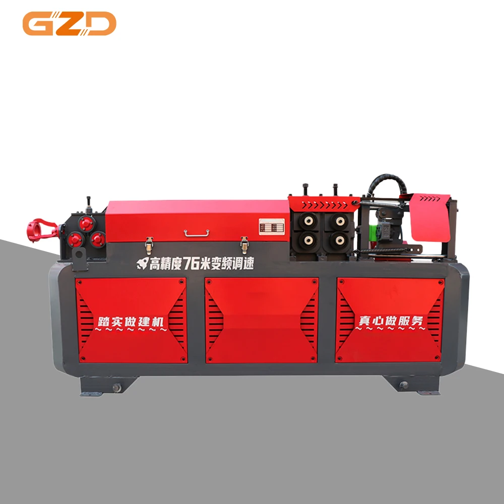 

Electric 380V Steel Bar Rebar Straightening And Cutting Machine For Scrap Rebar Factory And Building Construction