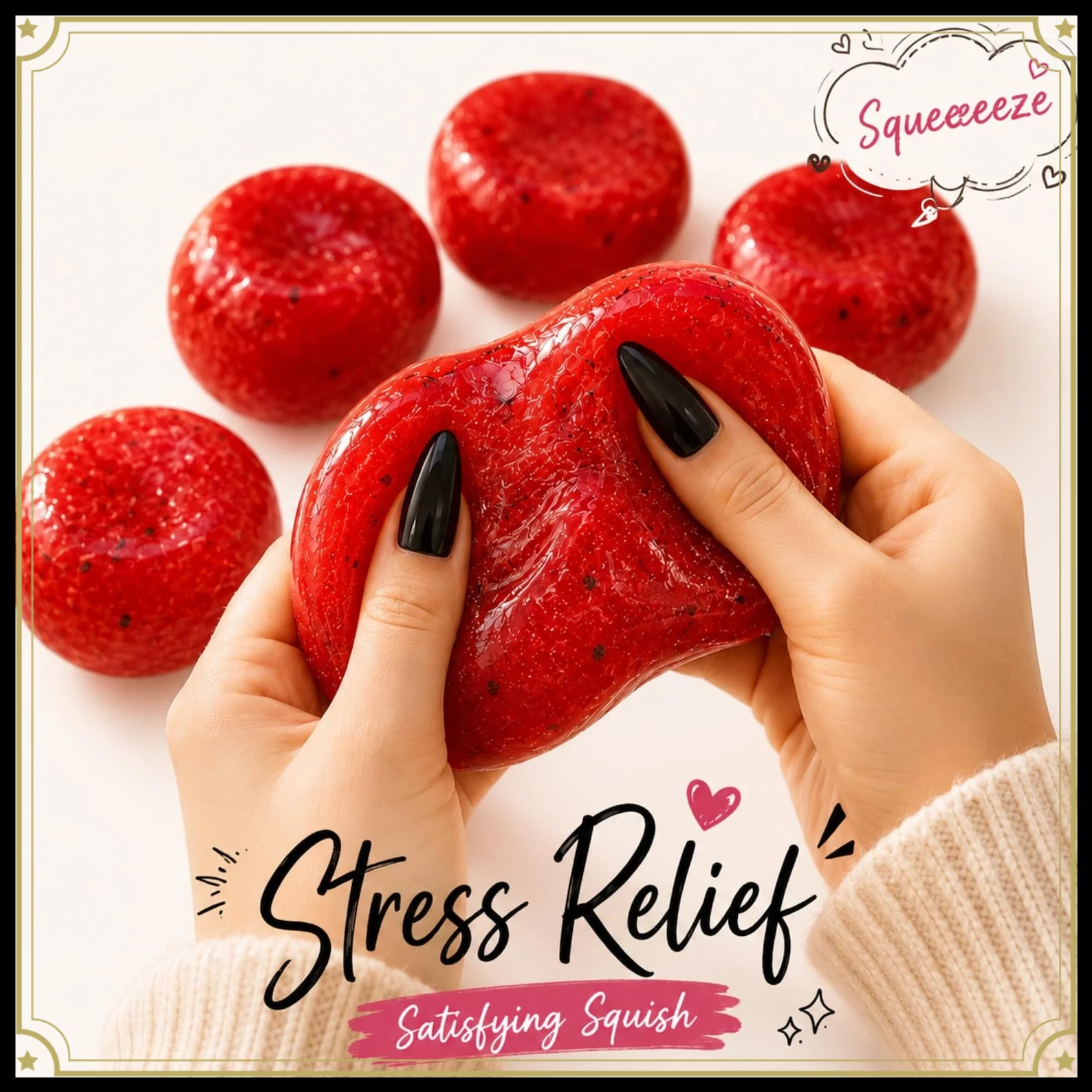 2026 Viral Handmade Watermelon Slushy Squishy Fake Food Slow Rising Squeeze Anti Stress Portable Desk Accessory Creative Gadget