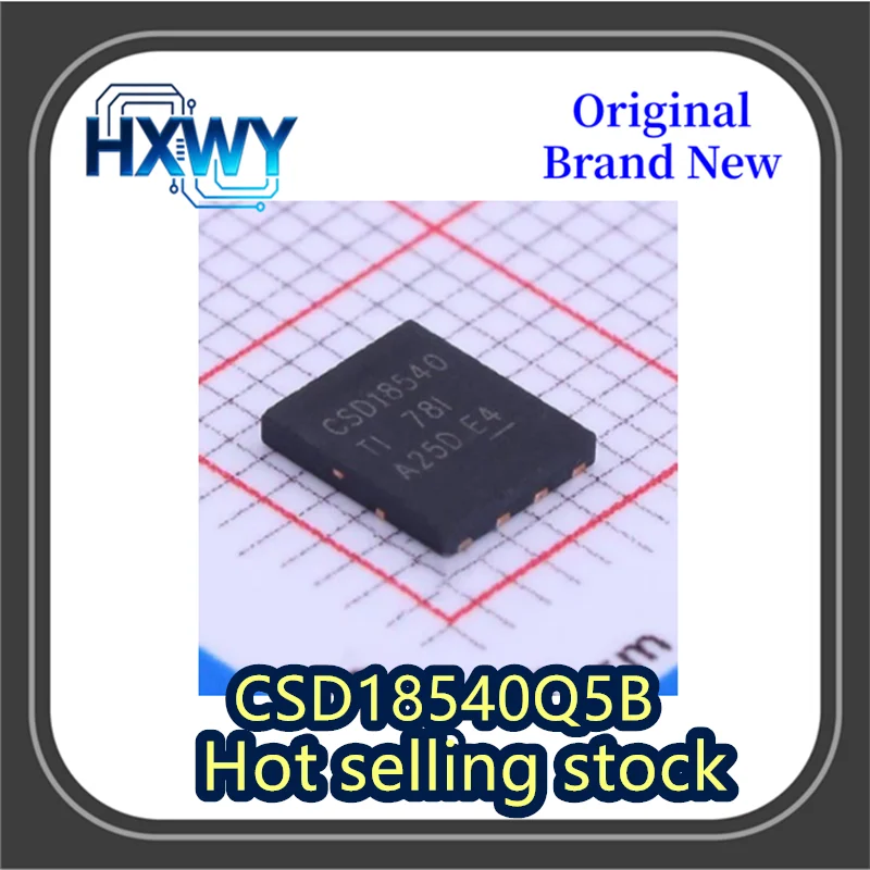 

(10/50 pieces) CSD18540Q5B CSD18540 SMD VSON8 N-channel 60V 100A MOSFET Brand New Original