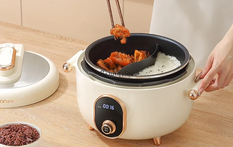 

Double bile electric pressure cooker household rice cooker multi-function