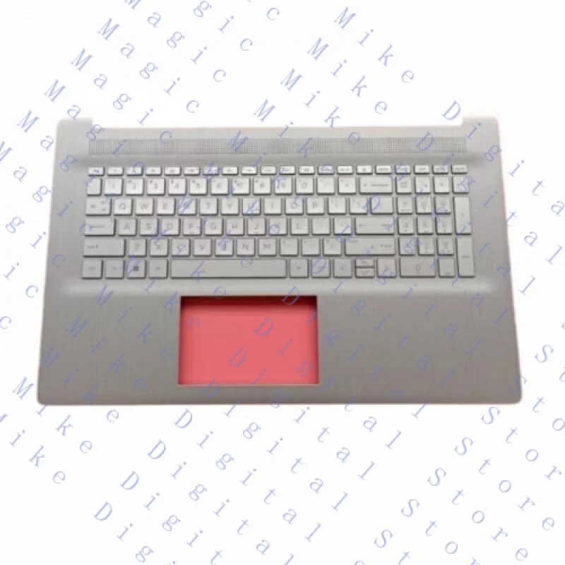 

UU for HP 17-CP 17-CN 17T-CN Palmrest Case Keyboard Frame w Backlit Keyboard M50456-001