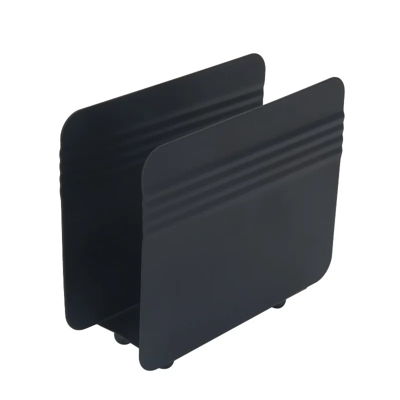 Metal Napkin Holder, Black, Single, A Practical Choice for Everyday Kitchen Organization