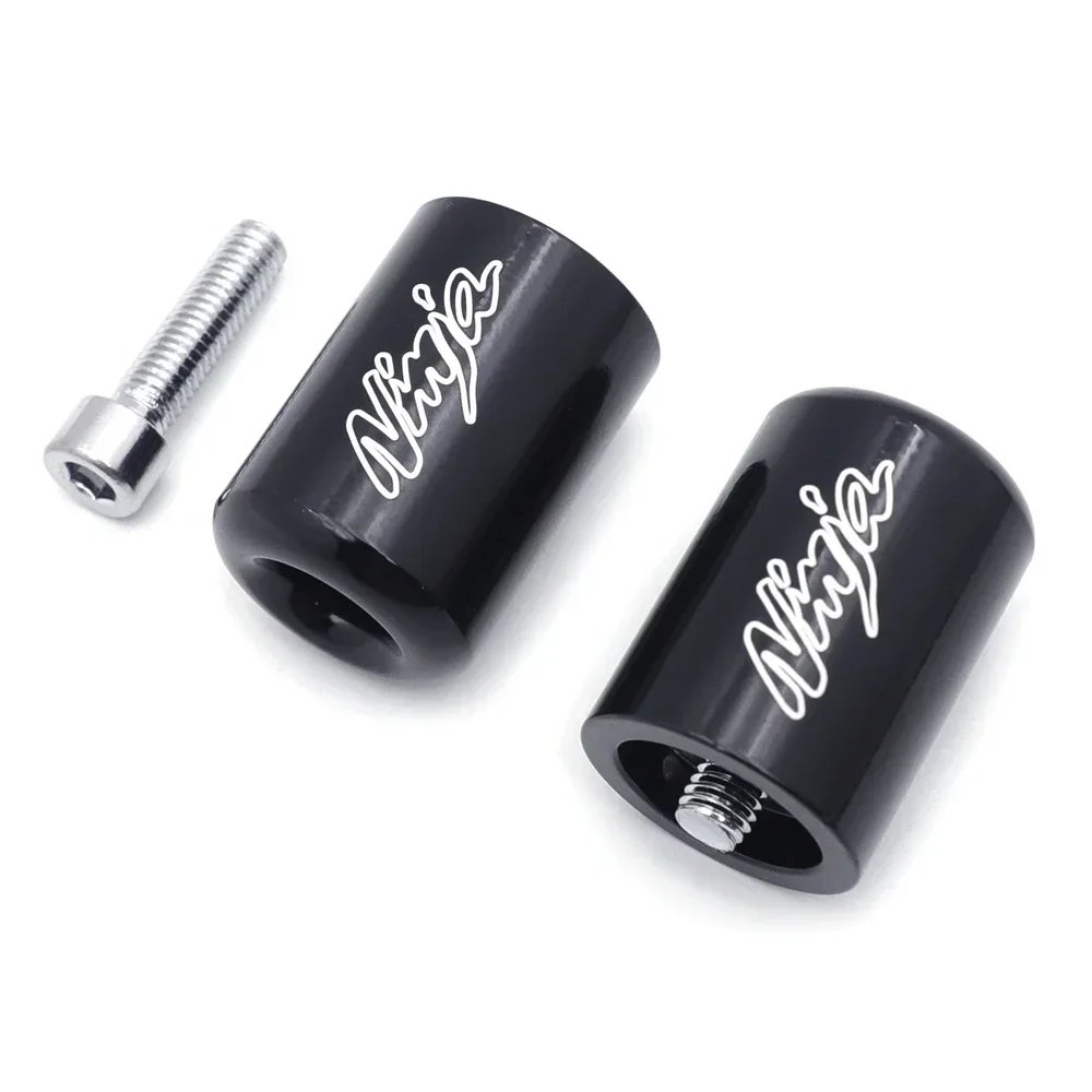 

Weight Bar Ends Black for 1987-2012 Kawasaki Ninja 250R EX250/ 2006-2012 650R EX650R Motorcycle Parts