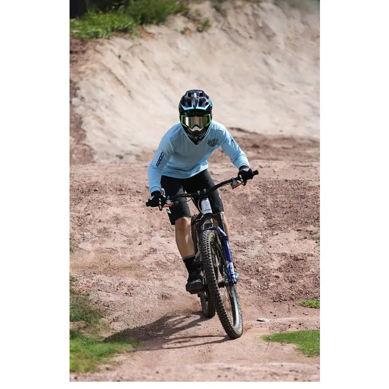 

2025 новейшая одежда для езды на мотоцикле и велосипеде, модная быстросохнущая дышащая спортивная солнцезащитная одежда с уличным принтом