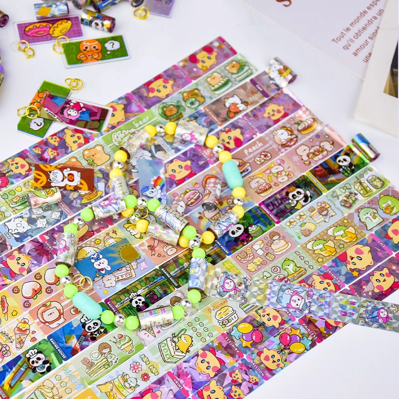 

High Quality Sticker New Arrival Sticker Bracelet Children Kid Toy Stationery Funny Student Gift Colorful Play Study