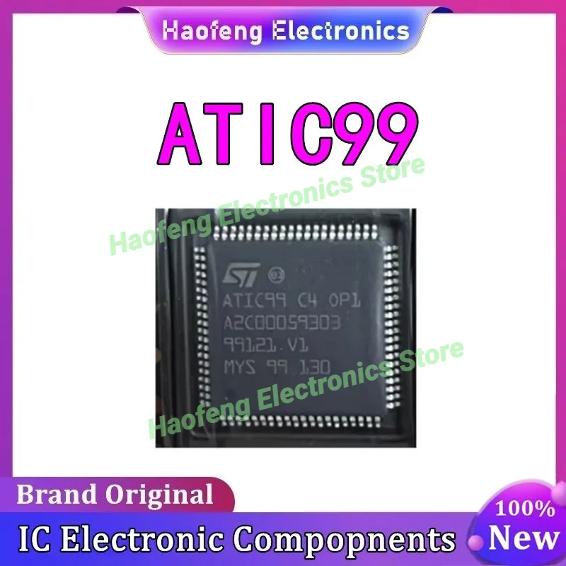 ATIC99 C4 OP1 A2C00059303 ATIC99C4 QFP80 IC Chip 100% Nieuwe Originele op voorraad