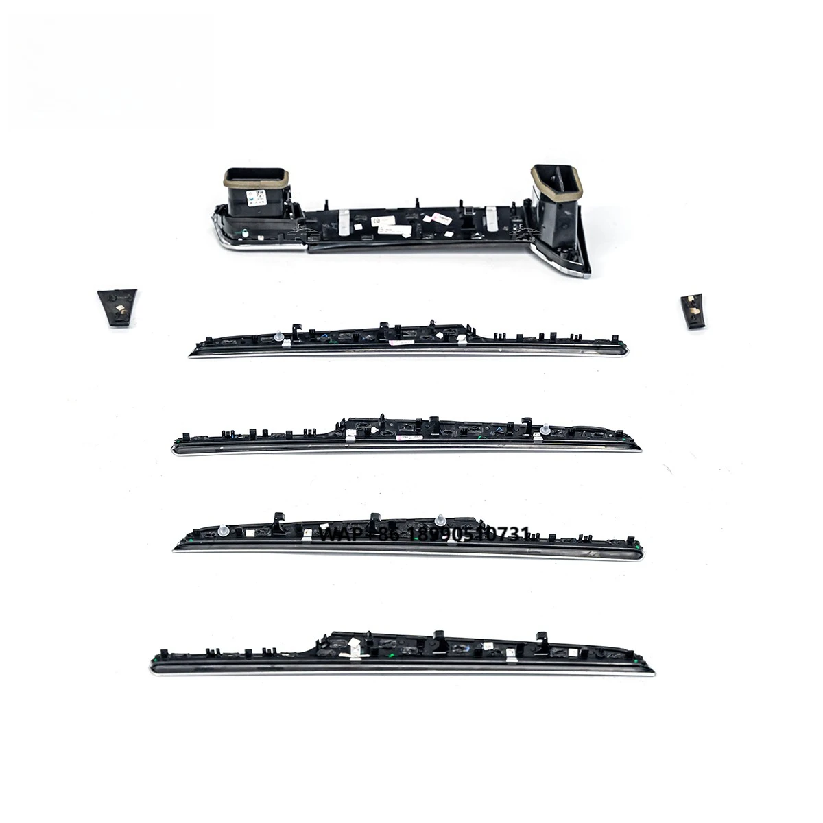 

Dry Carbon Fiber Car Center Console Panel Cover Door Panel Center Gear Shift Trim 10PCS for Porsche Macan 2014-2023