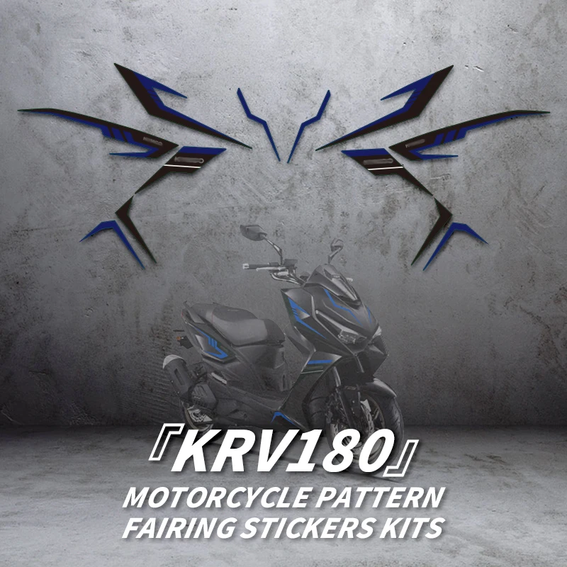 

Used For KYMCO KRV180 Bike Accessories Decoration Protection Refit Decals Of Motorcycle Pattern Printing Fairing Stikers Kits