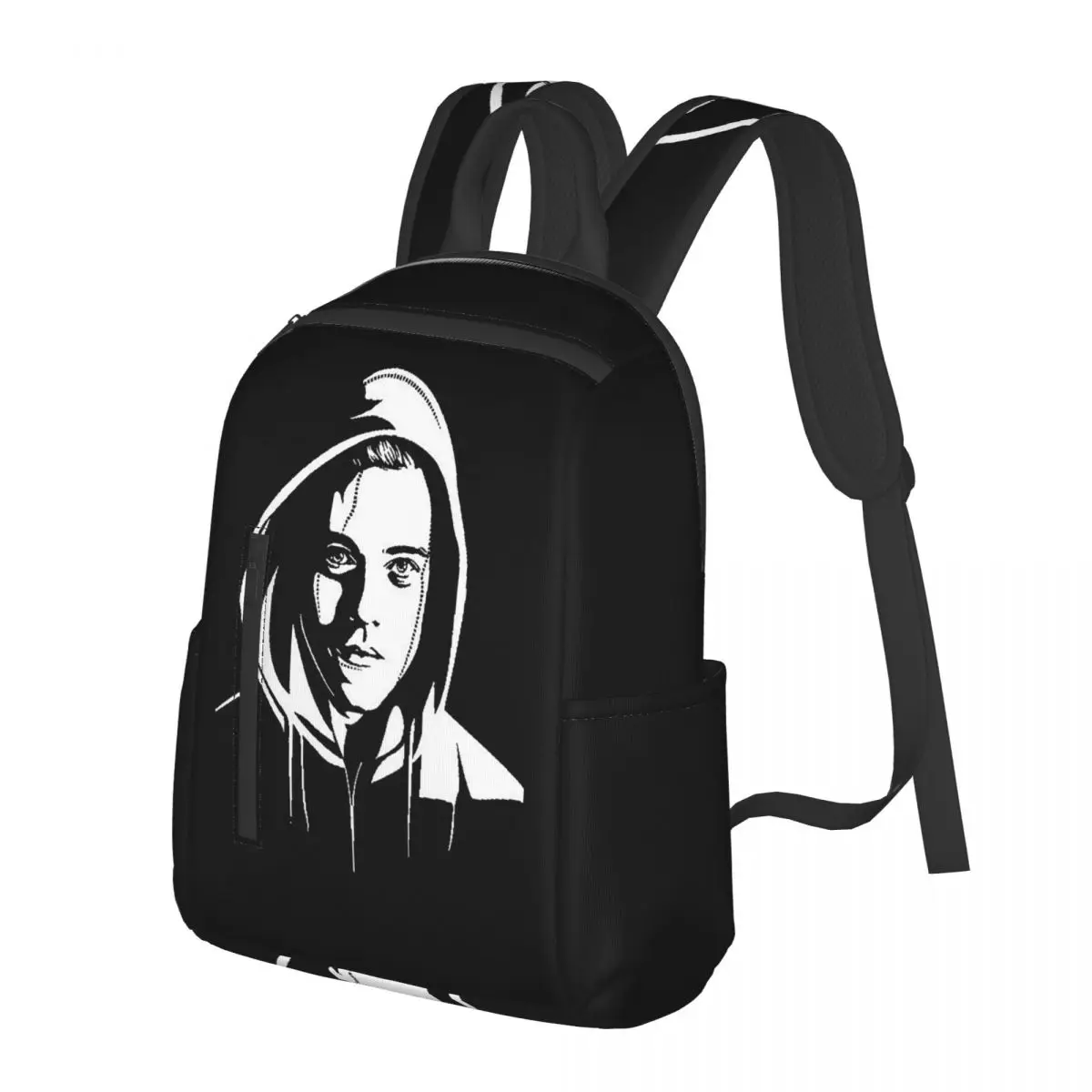 Mr Robot Hello Friend Fsociety 6 Student Backpack School Bag Hiking Travel Daypack for Boys Girls Bookbag Shoulder Bags