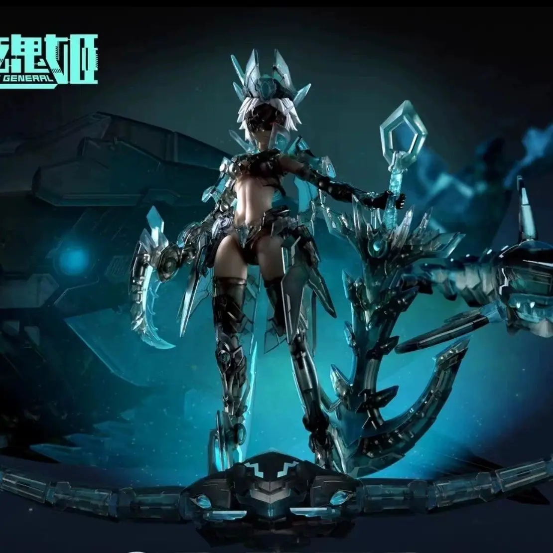 

In Stock MS GENERAL Sin-02 GREED Assemble Model Toy Collectible Gift 1/10 Mechanical Whale Seven Deadly Sins Series Limited Ver.