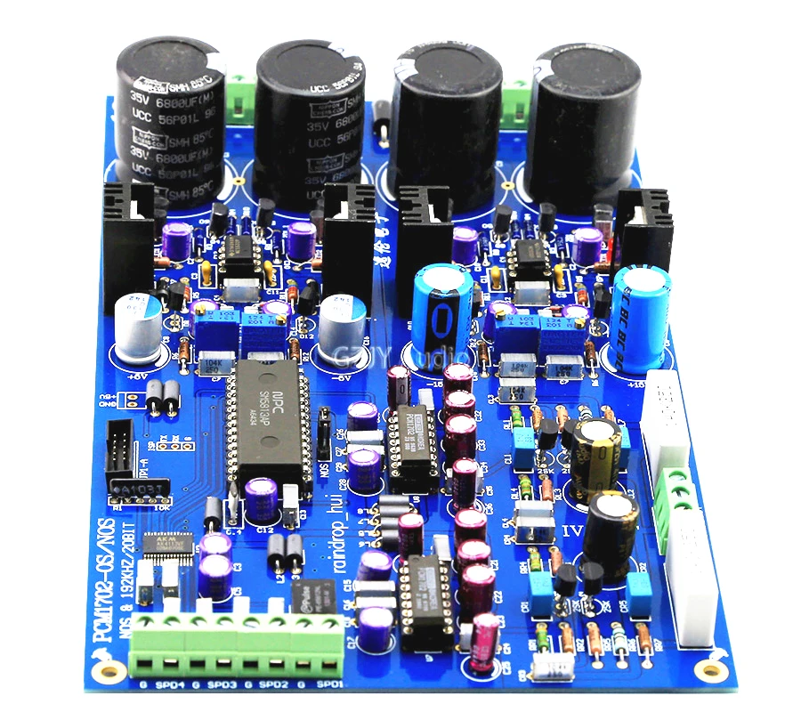 อัพเกรดล่าสุด PCM1702 OS/Nos รองรับ192kHz โหมดคู่เครื่องปรับจูนเสียงสี่อินพุตเป็นตัวเลือก