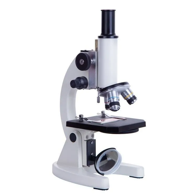 Portable Student Microscope Monocular Biological Microscope Drop Blood Detector