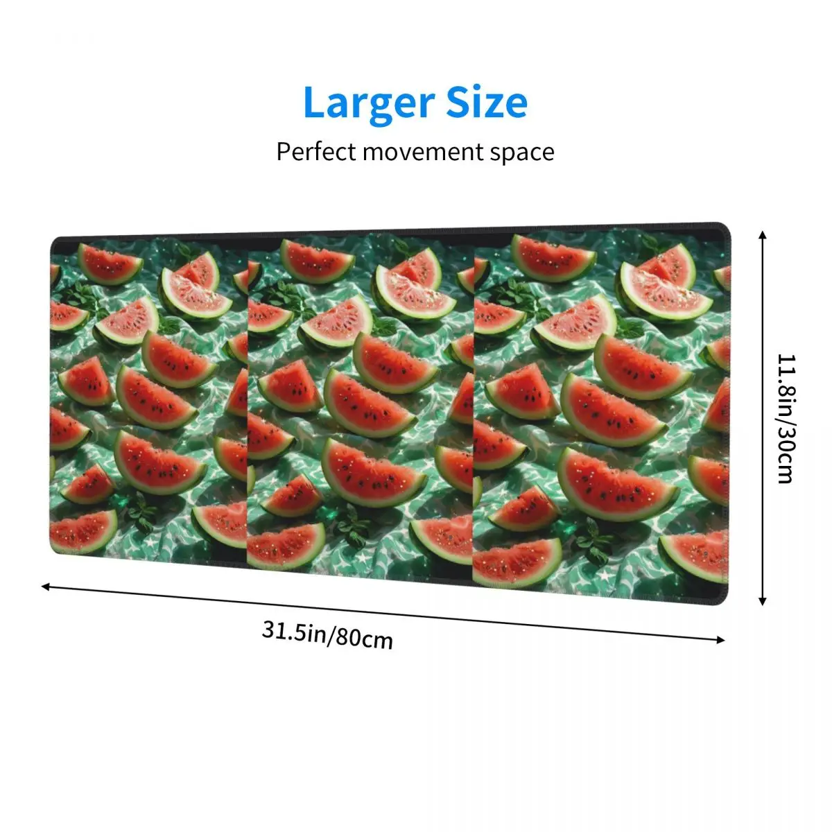 Large Mouse Pad Watermelon Slices Gamer PC Laptop Mats Keyboard Carpet Computer Gaming Office Accessories Desk Mat