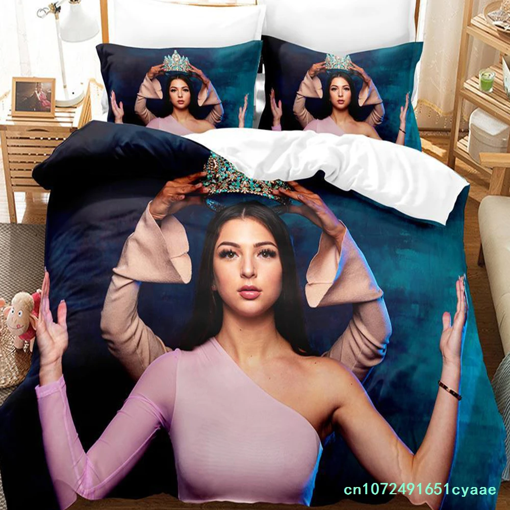 Eva Queen Bedding Set Single Twin Full Queen King Size Bed Set Aldult Kid Bedroom Duvetcover Sets 3D Print Female Star Bed