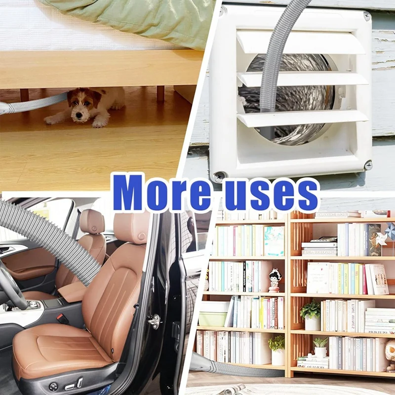 Kit de nettoyage d'évent de sèche-linge avec brosse à charpie, aspirateur Dyson V15, V12, V11, V10, V8, V7, Gen5, V6, DC58, DC59