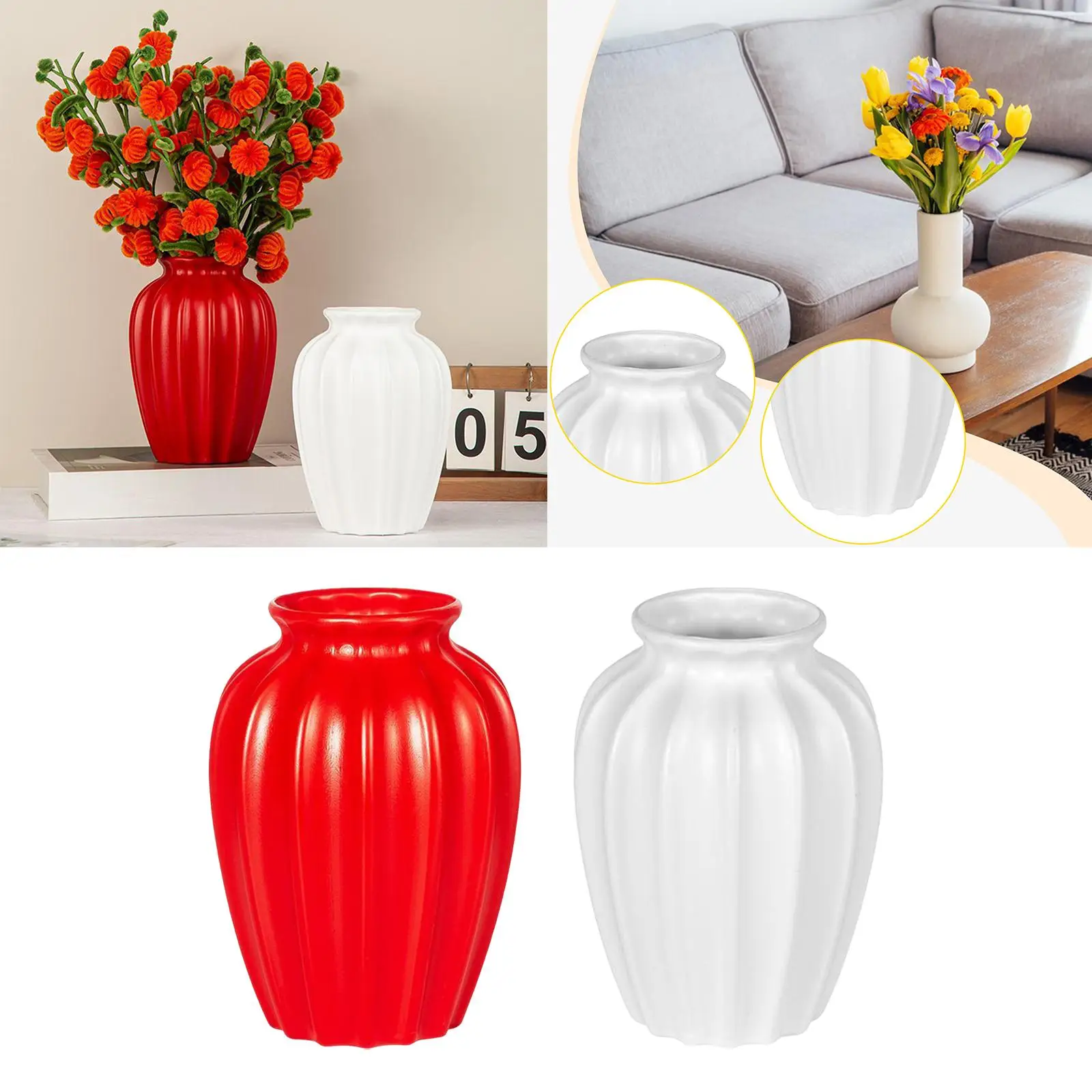Flower Pot Living Room Decoration Desktop Creative Water Storage Planter Festive Home Decor Kitchen Entrance Shelf Home Decor