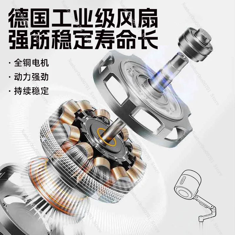 Nail Dust Collector with Light, Top Suction Nail Vacuum with LED Lamp, Desk Nail Art Dust Extractor with Stand, Quiet