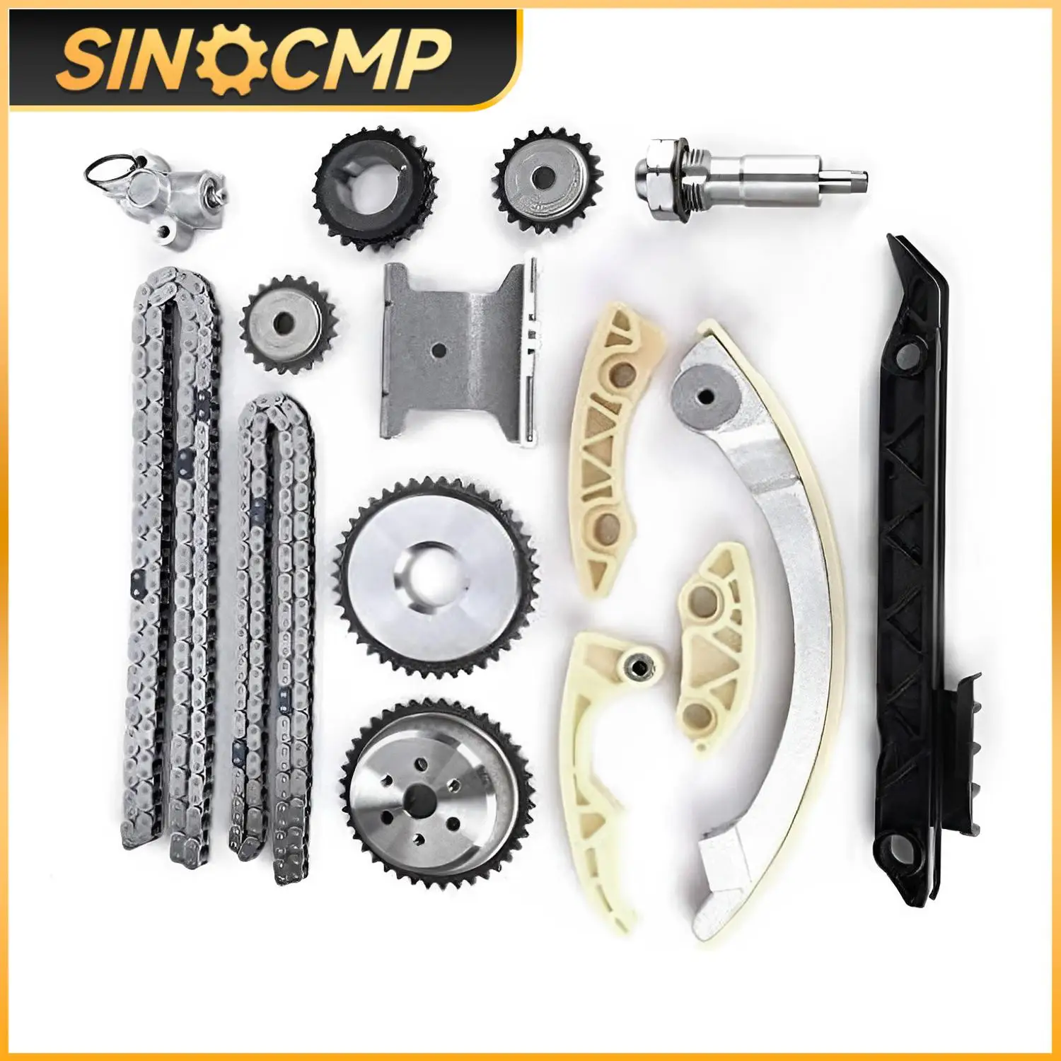 

1Set Timing Chain Kit For 2012-2014 Mercedes-Benz C250 1.8L 0009931078 2710501400 2710501500 Automotive Engine Parts