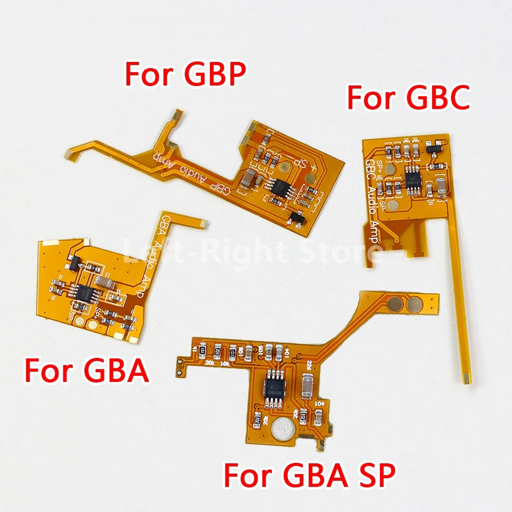 10PCS For GBA SP Low Power Digital Volume Amplifier Module For Gameboy Advance Color Pocket GBA GBC GBP Sound Amp