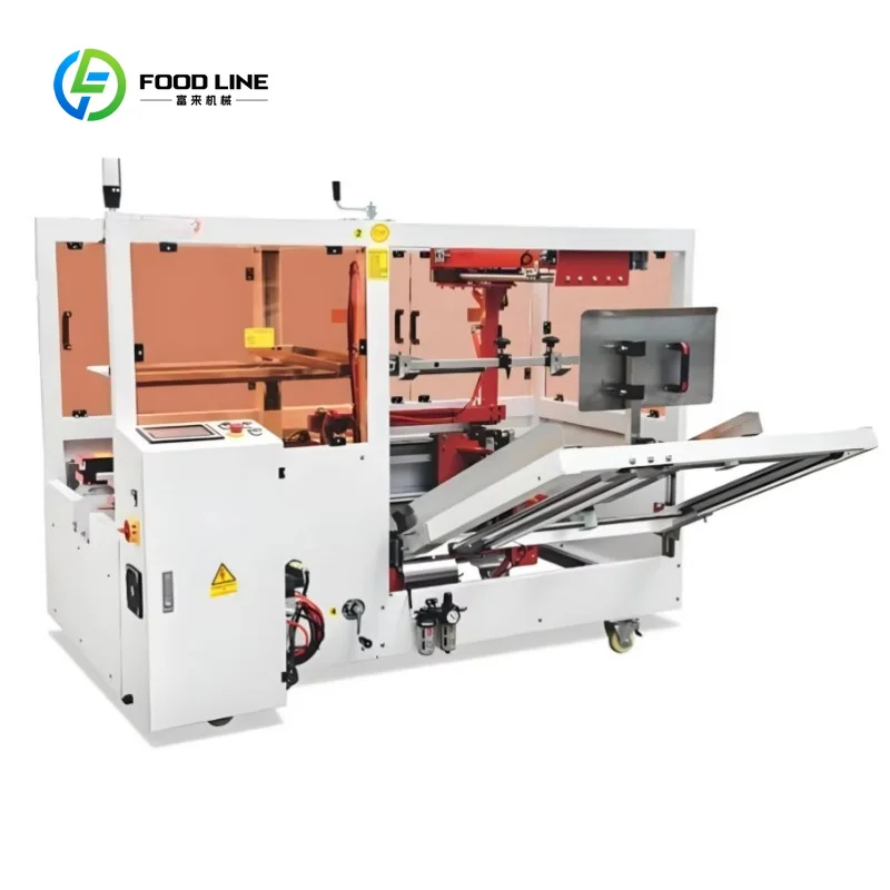Customized Automatic Robot Carton Opening Machine PLC Controlled Paper/Metal/Cans Case Box Erector