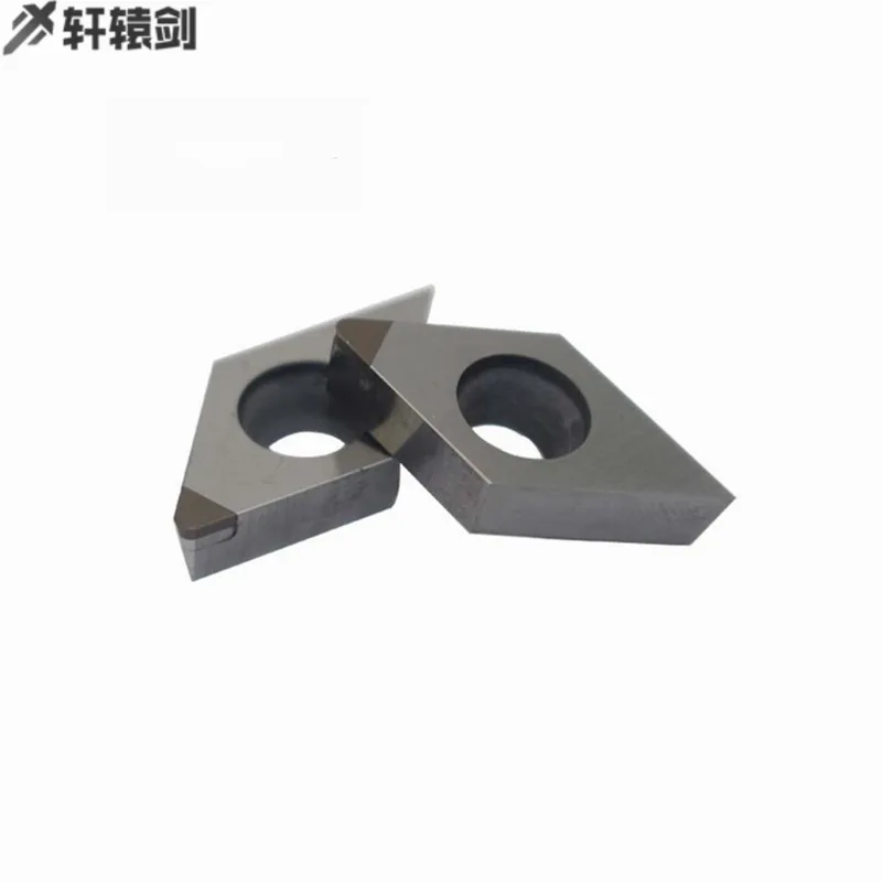 1PC DCGT070202 DCGT070204 DCGT070208 DCGT11T302 DCGT11T304 DCGT11T308 PCD CBN Internal Turning Insert  CNC Lather Cutter Tool