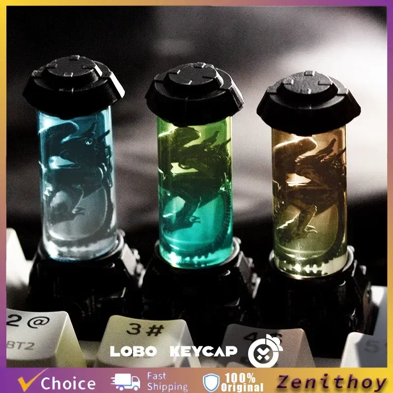 

Shaped Series Custom Character Keyboard Keycap Light Transmitting Acrylic Replacement Mechanical Keyboard Gamer Collection Decor