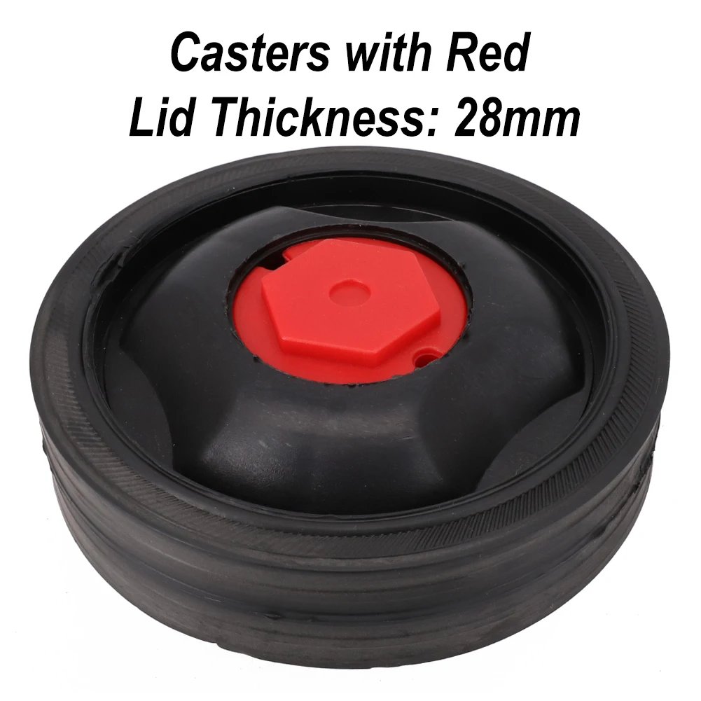 Air Compressor Caster Wheels For Air Pumps For Oil-free Machines Improve Stability Non-Slip Reduce Noise Brand New