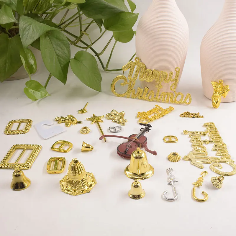 Random Golden Instrument Charms (10/20/50Pcs) – Assorted Tiny Music Themed Party Favors & Goodie Bag Fillers Mini Ornament TMZ