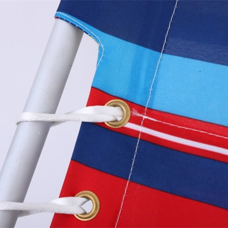 Foldable Camping Chair Rainbow Patio Beach Picnic Chairs Outdoor Folding Backpack Camping Furnishings with Cup Holder Design view 6