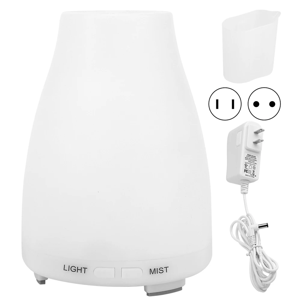 Aroma Humidifier, 200ml 100‑240V Desktop Aroma Diffuser Air Humidifier with LED Night Light for Home Office