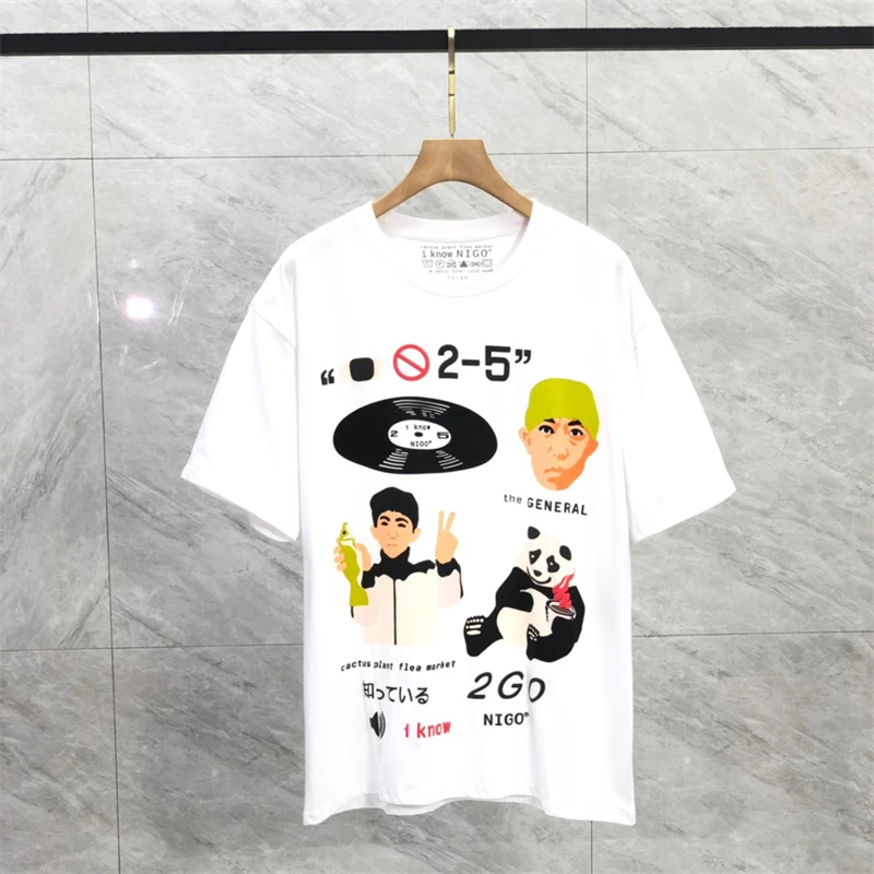 White Puff Print T-shirts CPFM XYZ New York Limited T Shirt Men Women 1:1 Best Quality CPFM.XYZ Top Tee