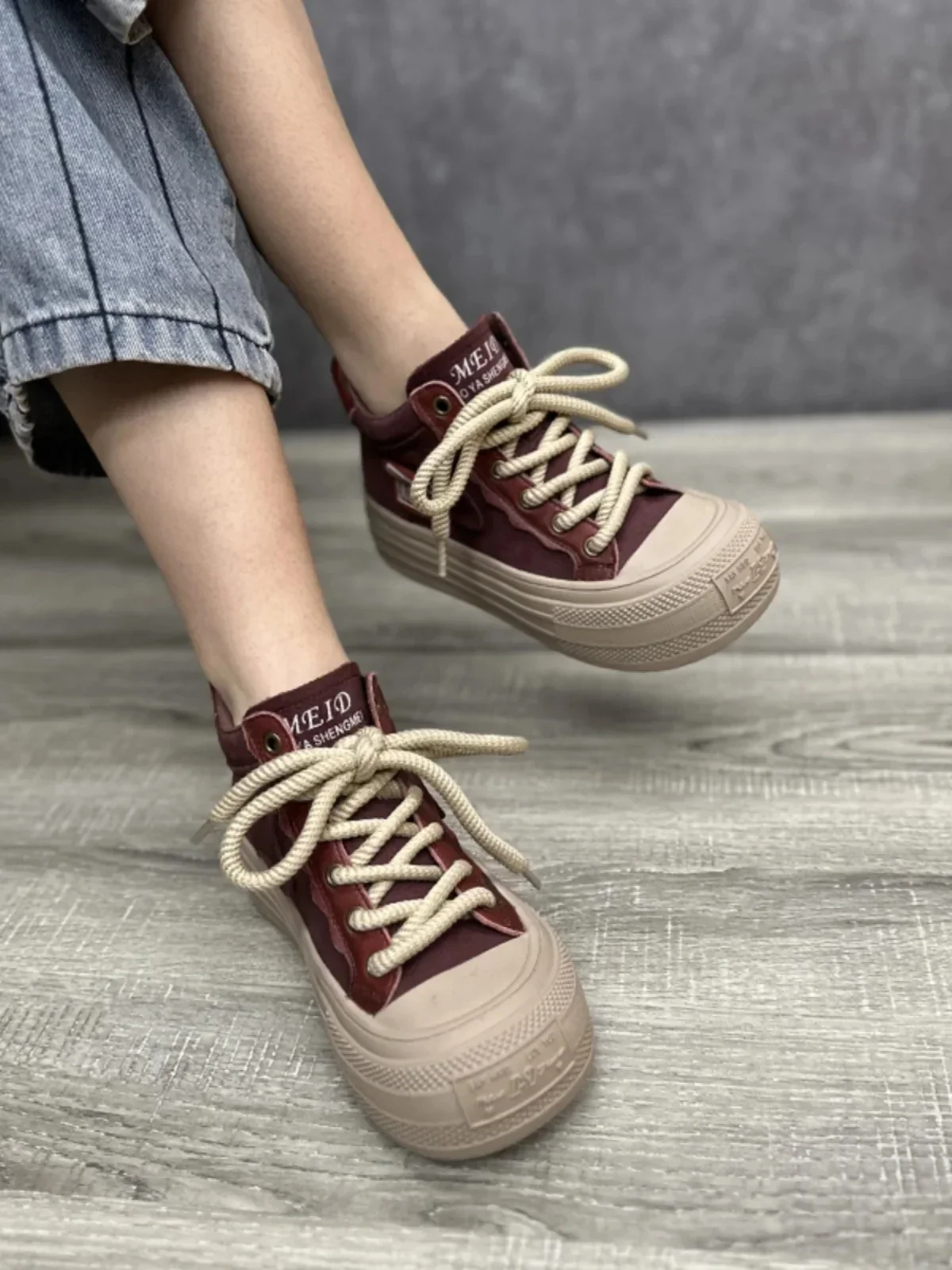 2025 4cm New Woman Cow Suede Genuine Leather Spring Booties Soft Soled Cowgirl Moccasins Flats Comfy Autumn Ankle Boots Shoes