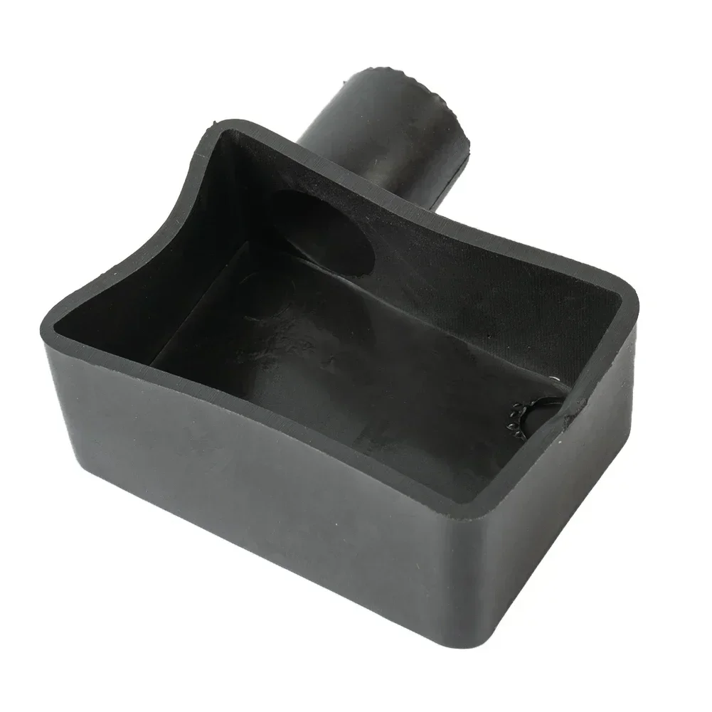 2pc Battery Terminal Cover For Cars Motorcycles Square Rubber Car Battery Pole Protective Cap PVC Soft Sleeve Silicone New Parts