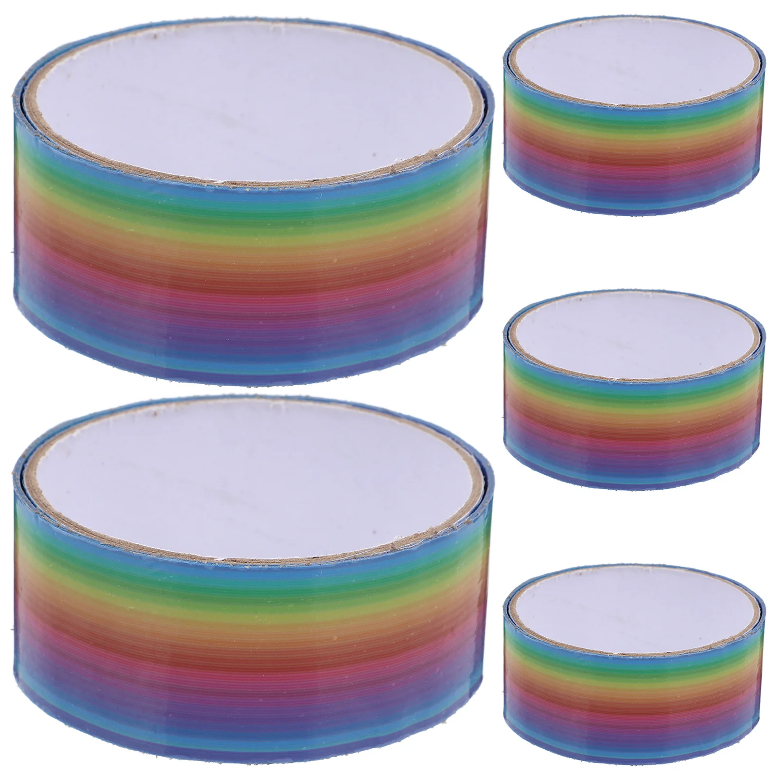 5 Rolls Self Adhesive Ball Tape for Stress Relief Pull String Fun Strong Adhesion DIY Craft Projects Relaxing Fidget Tool on The