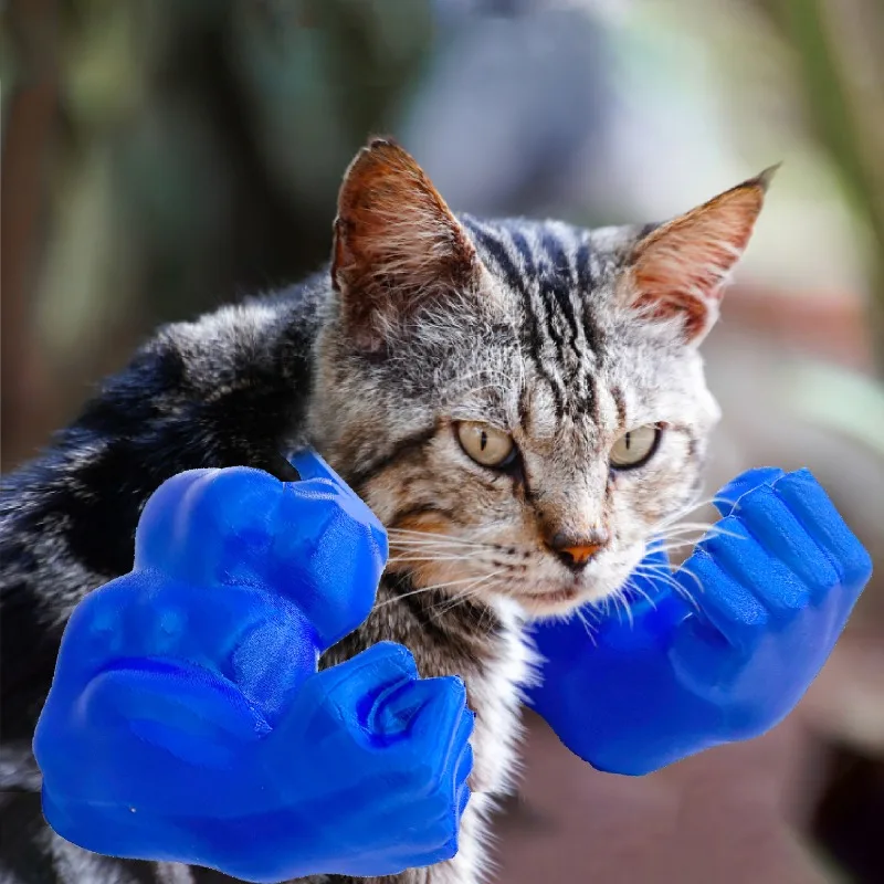 Heiße Lustige Finger Katze Muskel Arme Leichte Realistische Katze Cosplay Muskel Arme 3D Druck Katze Kostüm Halloween Party