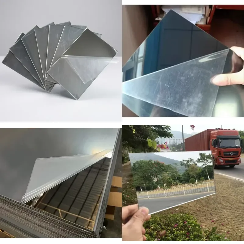 for Acrylic Mirror Panels Flexible Shatterproof Wall Stickers Safe Decor  Kids Room Nursery DIY Home Decoration Anti Cut