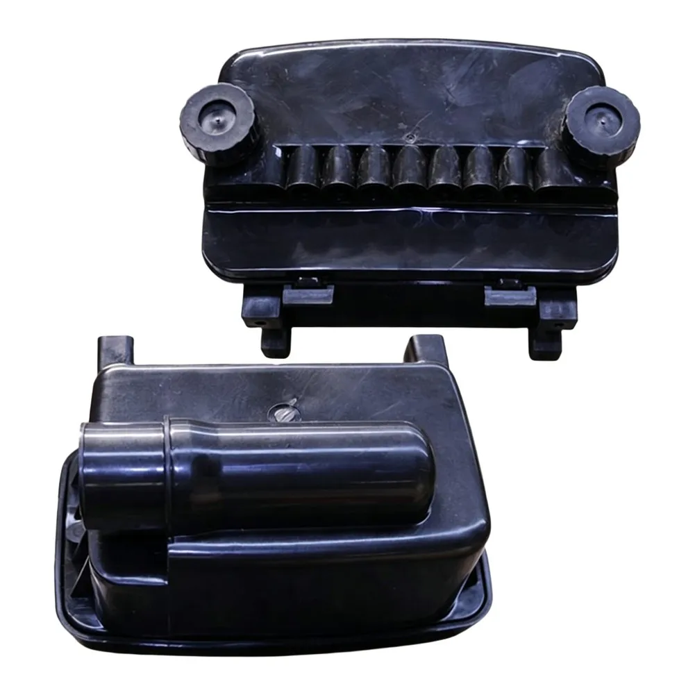 Fuel Blower Part Black EB650 Air Filter Black Finish Component Plastic And Sponge Build Efficient Filtration System