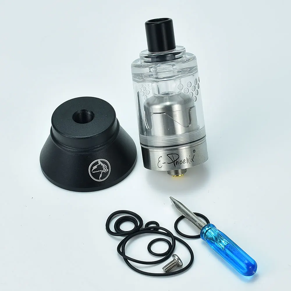 وولفكولي Vape-قابلة لإعادة البناء خزان Vape البخاخة ، لفائف واحدة ، إعصار جونيور ، هيئة الطرق والمواصلات مقابل Kayfun X MTL هيئة الطرق والمواصلات ، 316ss ، 2 مللي ، 22 مللي متر