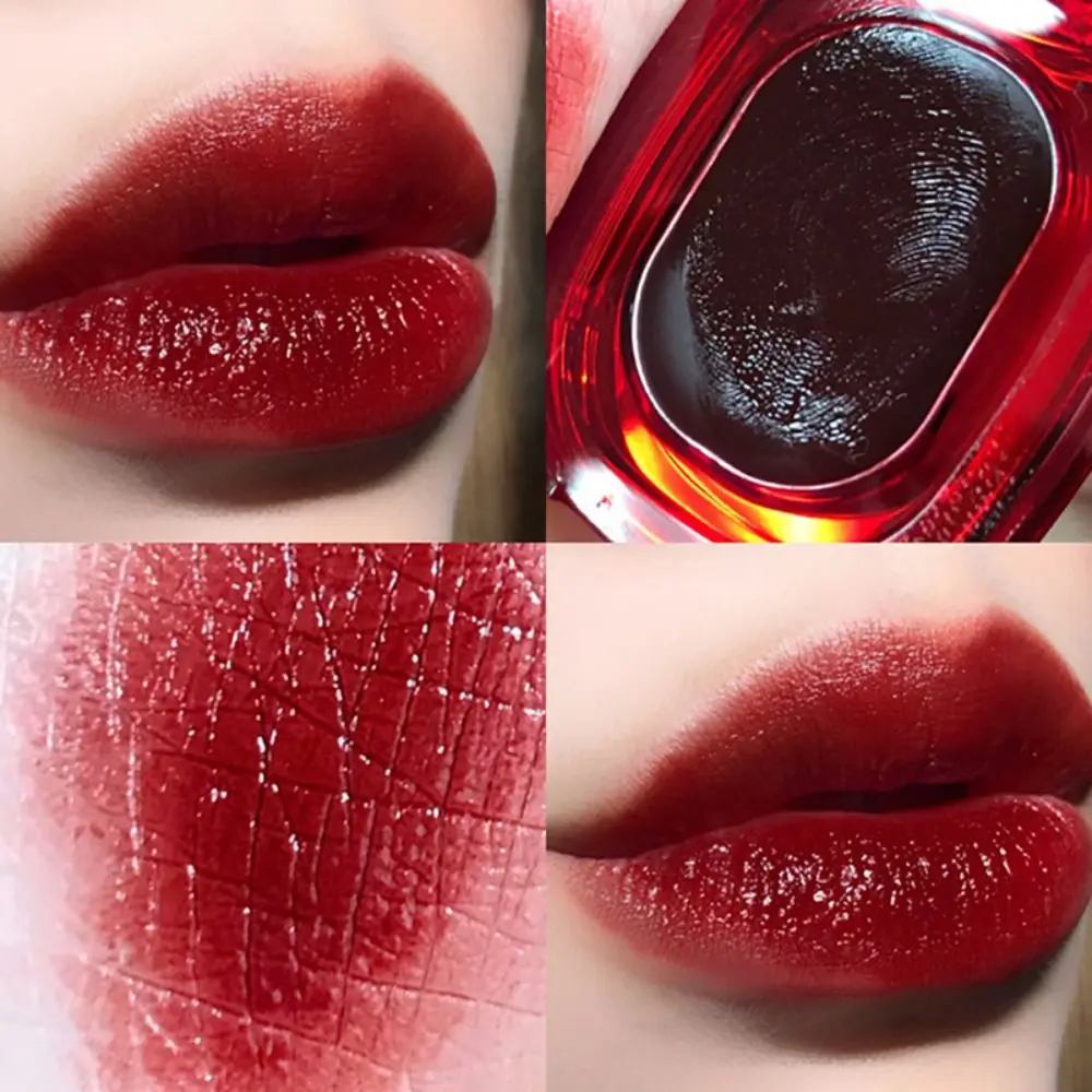 Waterproof Lipstick Creative Not Stick Cup Long Lasting Lip Glaze Moisturizing 6 Colors Lip Tint Gift