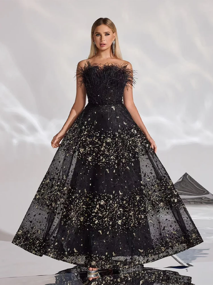 Рисунок 3 - Черные вечерние платья Роскошные