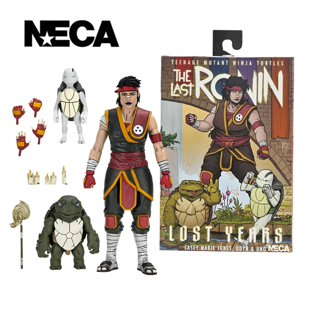 

NECA Teenage Mutant Ninja Turtles (The Last Ronin - The Lost Years) - Casey Marie with Baby Odyn & Uno 7” Scale Action Figure