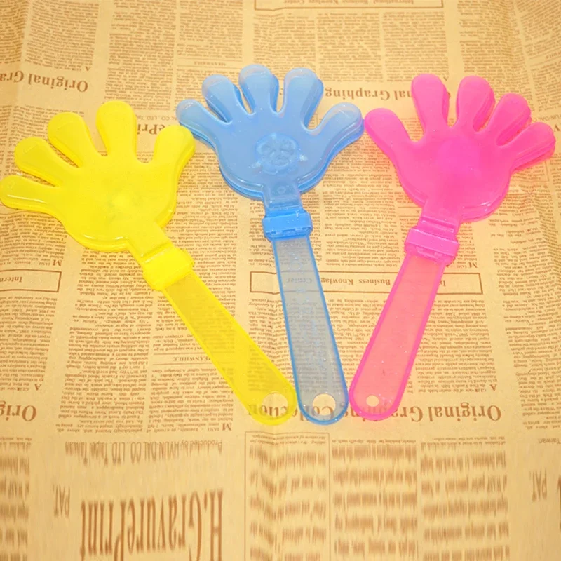 12 Stück Handklöppel, leuchtende LED-Klöppel, Krachmacher, lauter Geräuschmacher, Spielzeug, Klatschspielzeug für Hochzeit, Geburtstag, Party, Gastgeschenke, Zubehör – Detail 5