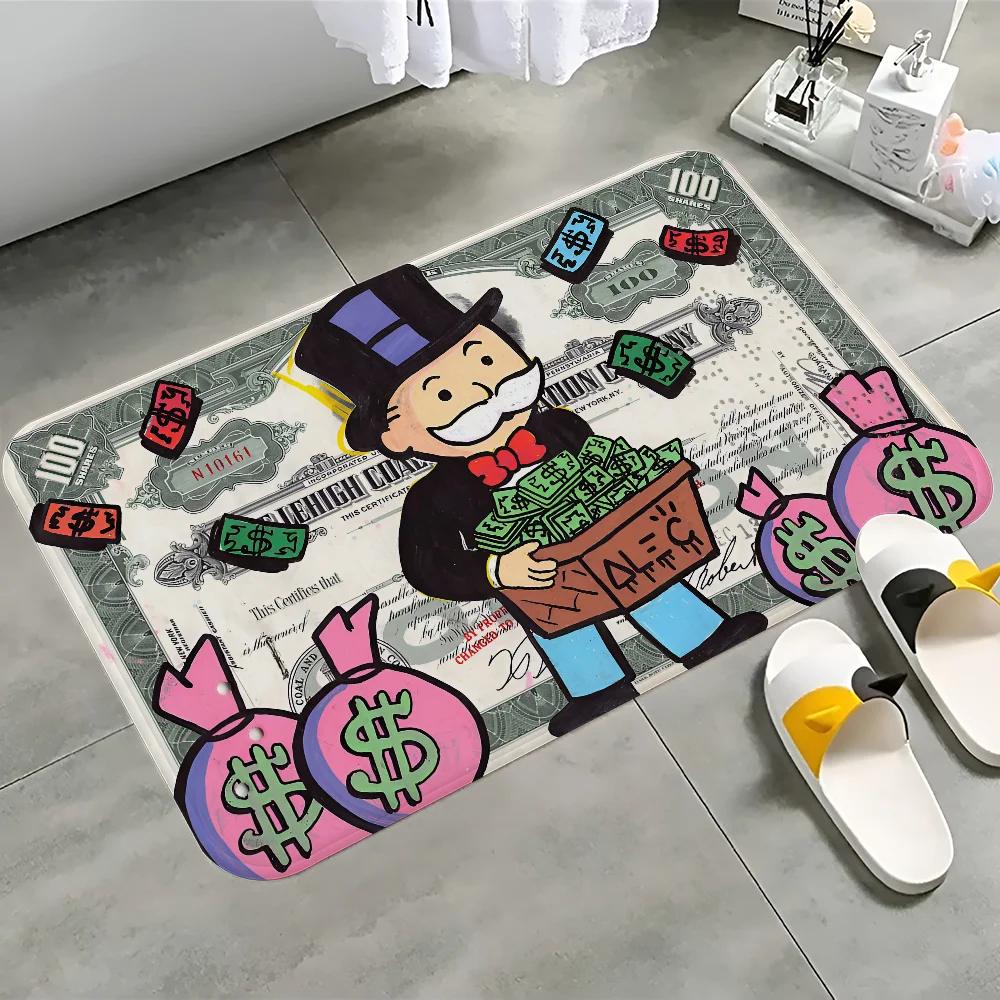 Art Alec Monopoly Money Anime Tapestry Art Science Fiction Room Home Decor Wall Art Decor