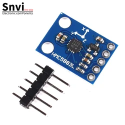 GY-273 3V-5V HMC5883L Triple Axis Compass Magnetometer Sensor Module Three Axis Magnetic Field Module For Arduino