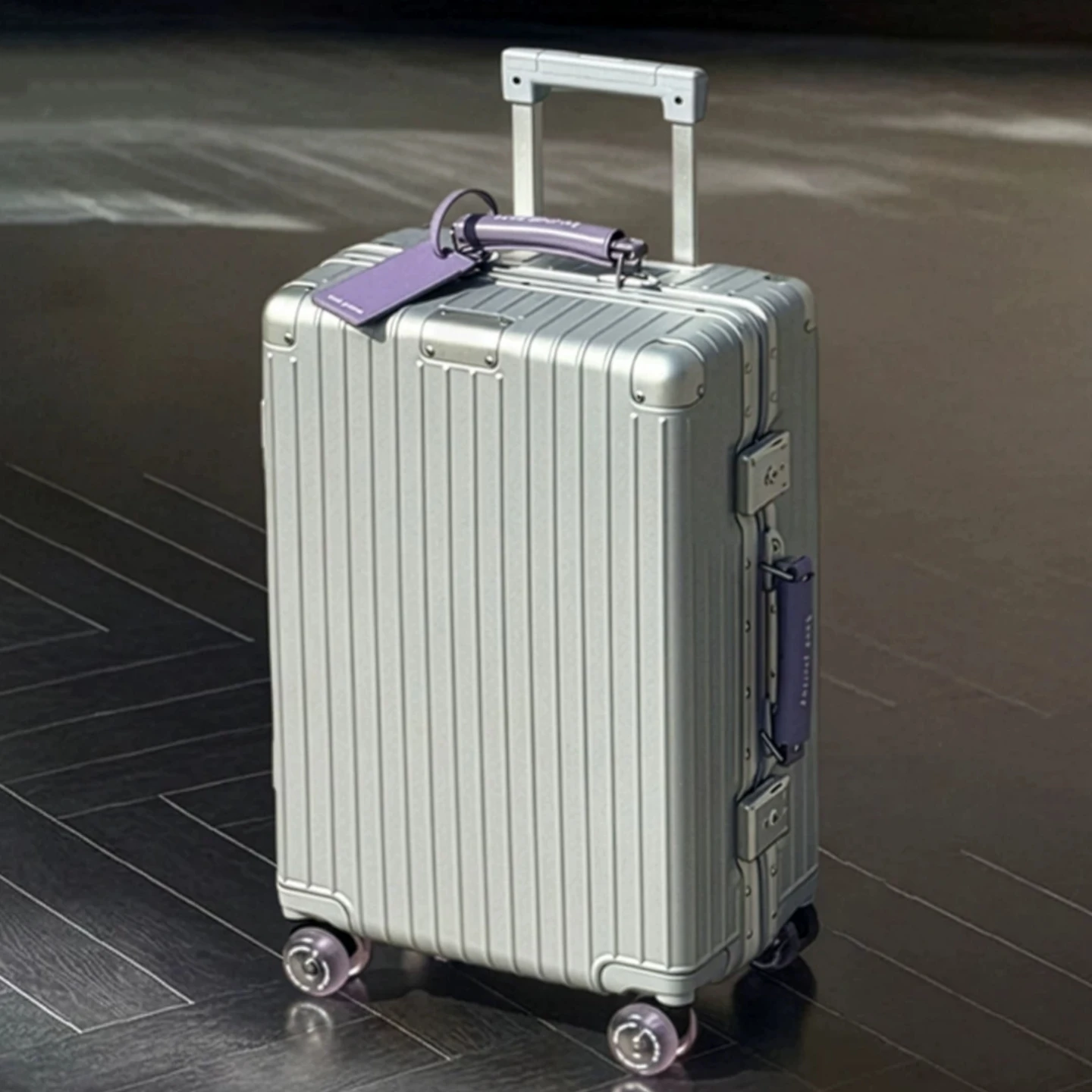 

Rolling Luggage Hard Shell PC Material with Aluminum Frame Colorful Silent Spinner Wheels TSA Lock Suitcase Travel Trolley Case
